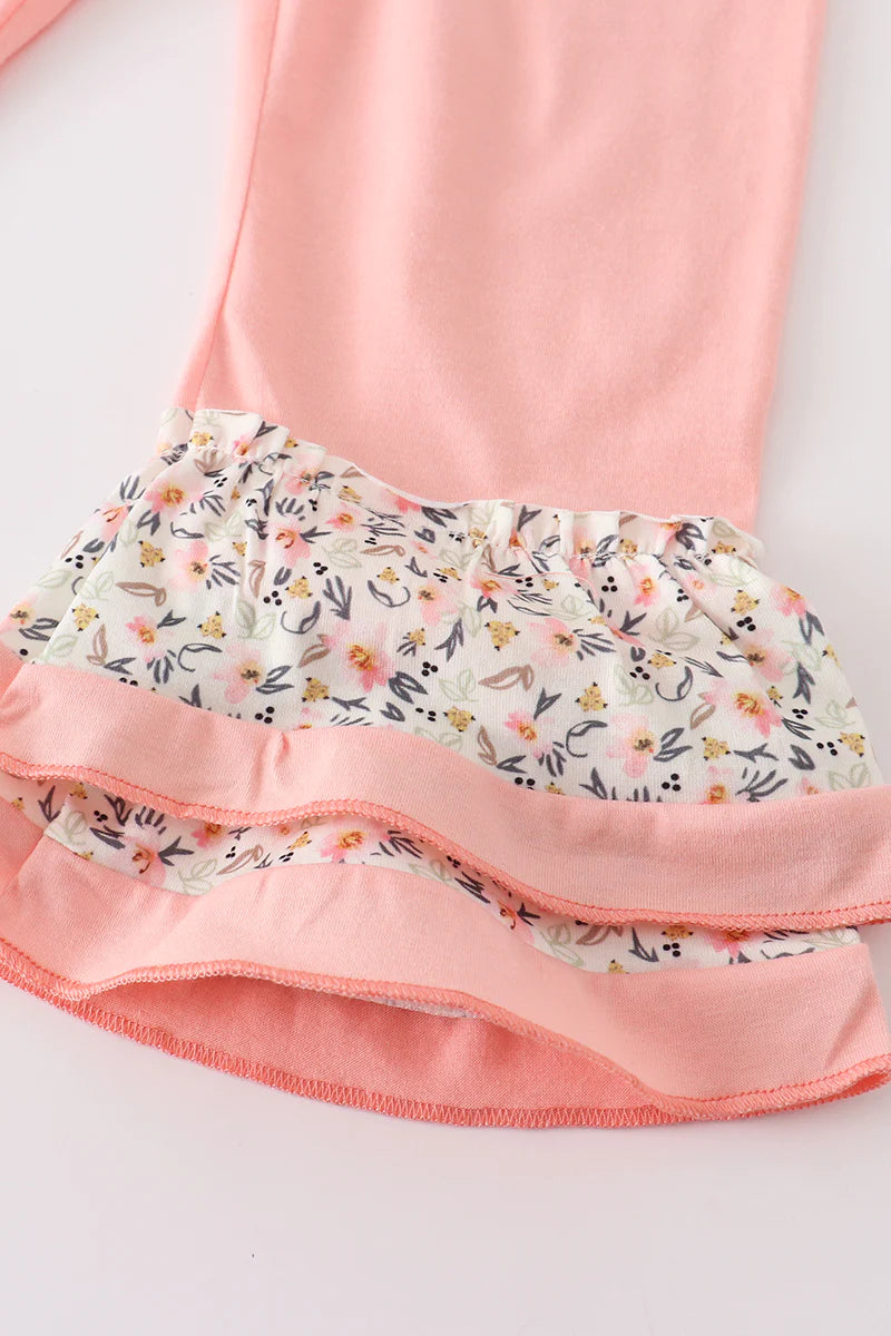 Antlers Embroidered Girl Set