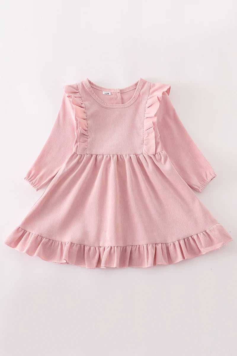 Blush Corduroy Dress