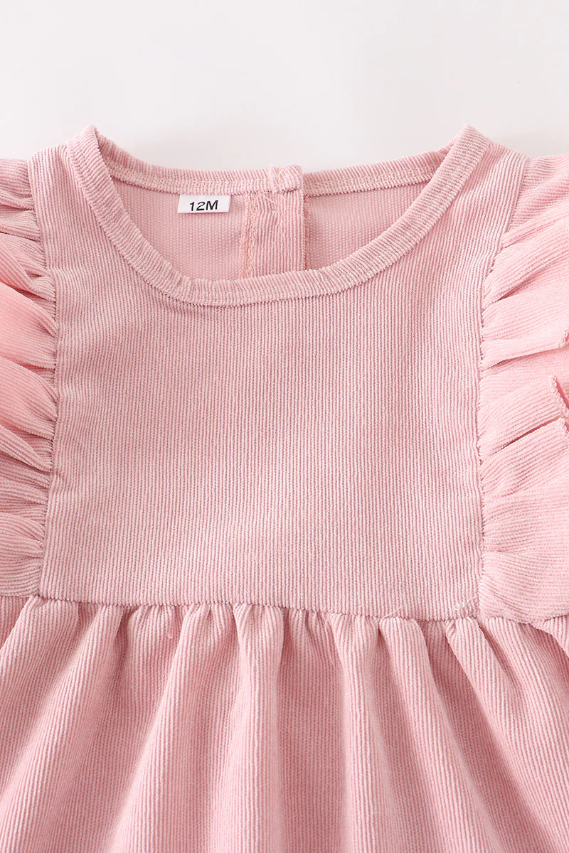 Blush Corduroy Dress