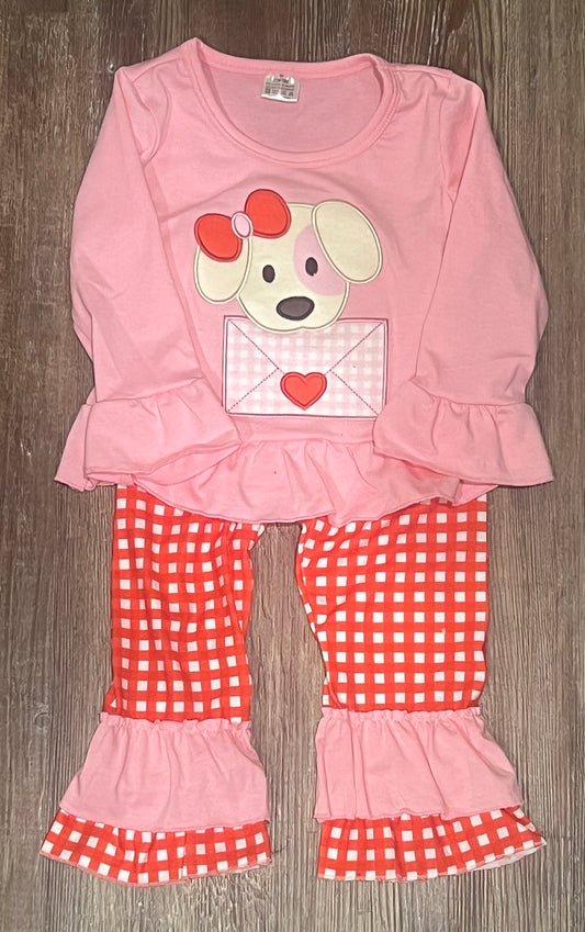 Puppy Love Letters Girls Set